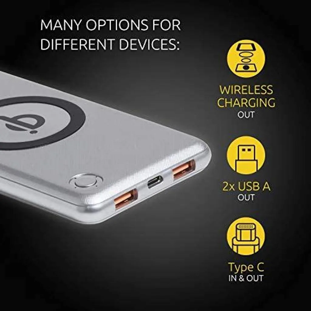 Powerbank INTENSO WPD 10000mAh Silver